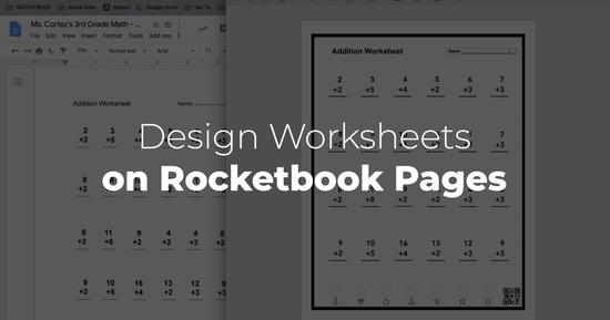 Design Worksheets on Rocketbook Pages - Rocketbook Australia