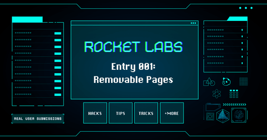 Rocket Labs 001: Removable Pages - Rocketbook Australia