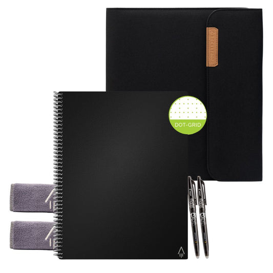 Core Capsule II Letter Sized Bundle Black on Black Edition - Rocketbook Australia
